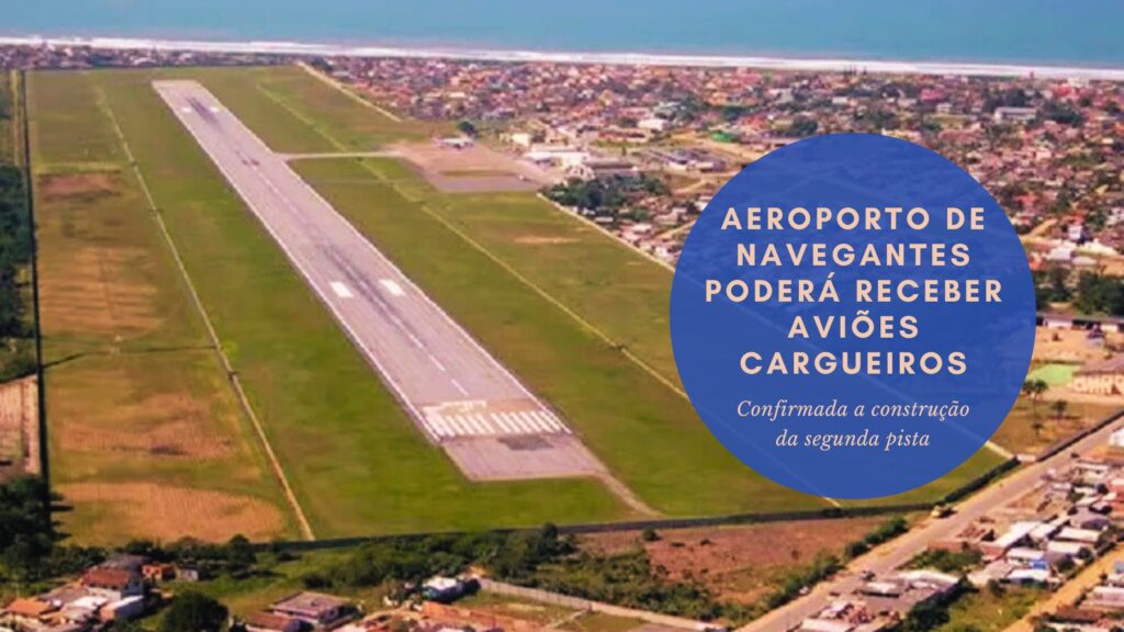 Foto da Pista do Aeroporto de Navegantes